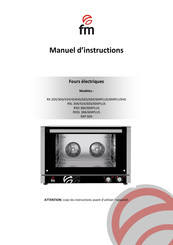 FM RXP 604 Manuel D'instructions