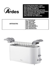 ARDES ARTOAST02 Mode D'emploi