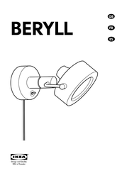 IKEA BERYLL Mode D'emploi