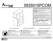 Ameriwood HOME 5835015PCOM Mode D'emploi