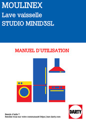 Moulinex STUDIO MINID3SL Manuel D'utilisation