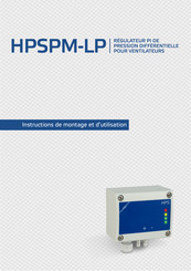 Sentera Controls HPSPM-LP Instructions De Montage Et D'utilisation