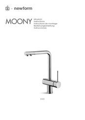 newform MOONY 3101 Instructions De Montage