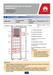 Huawei UPS5000-E-75K-BF Guide D'utilisation