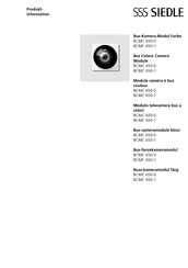 SSS Siedle BCMC 650-0 Manuel D'installation