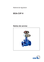 KSB BOA-CVE H Notice De Service