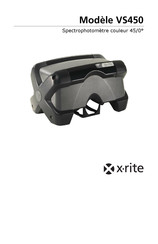 X-Rite VS450 Mode D'emploi