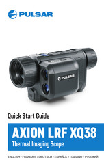 Pulsar AXION LRF XQ38 Guide Rapide