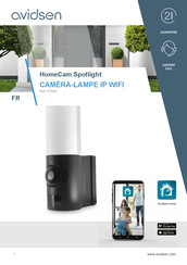 Avidsen HomeCam Spotlight 127005 Mode D'emploi