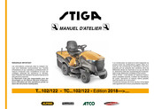 Stiga T 102 Serie Manuel D'atelier