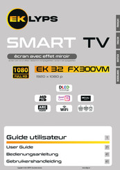 EKLYPS EK65UX Serie Guide Utilisateur