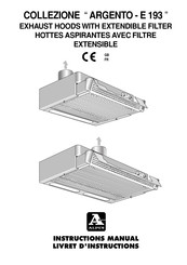 Alpes Inox ARGENTO-E 193 CFE-A 100/2 Livret D'instructions