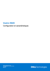Dell Vostro 5620 Configuration Et Caractéristiques
