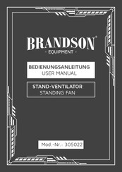 Brandson Equipment 305022 Mode D'emploi