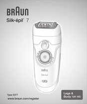 Braun Silk epil 7 Manuel D'instructions