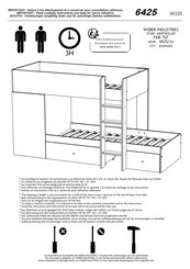 WEBER INDUSTRIES 6425 Serie Instructions D'assemblage