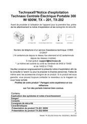 Technaxx TX-202 Notice D'exploitation