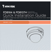 Vivotek FD8164-F2 Guide D'installation Rapide
