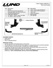 LUND 86521213 Instructions De Montage