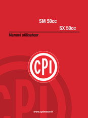 CPI SM 50cc Manuel Utilisateur