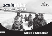Cardo scala rider G4 Guide D'utilisation