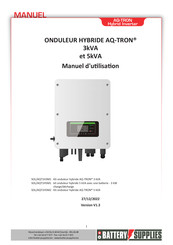 Battery Supplies AQ-TRON HYBRID 5 kVA Manuel D'utilisation