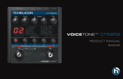 TC-Helicon VoiceTone Create Mode D'emploi