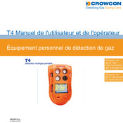 Crowcon T4 Manuel De L'utilisateur Et De L'opérateur