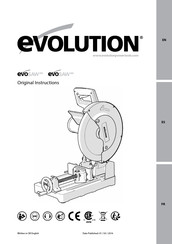 Evolution Evosaw380 Traduction D'original