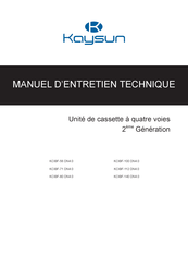 Kaysun KCIBF-100 DN4.0 Manuel D'entretien Technique