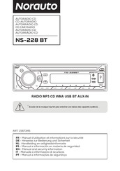 NORAUTO 2167345 Manuel D'utilisation Et Informations Sur La Sécurité