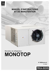 Lennox EMEA MONOTOP Manuel D'instructions Et De Manutention