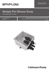 Johnson Pump SPXFLOW Multiple Port Shower Sump 24 Traduction Du Manuel D'instruction D'origine