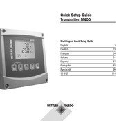 Mettler Toledo M400 Configuration Rapide