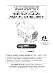 Dyna-Glo Delux KFA650DGD Guide D'utilisation Et D'instruction