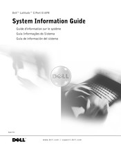 Dell Latitude C/Port II APR Guide D'information Sur Le Système