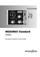 Weinmann MEDUMAT Standard Description De L'appareil Et Mode D'emploi