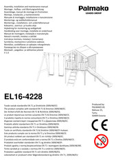 Palmako EL16-4228 Assemblage, Manuel De Montage Et D'entretien