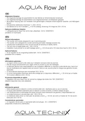 poolsana Aqua Flow Jet Instructions D'installation