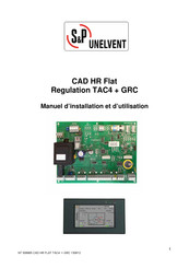 S&P CAD HR Flat Manuel D'installation Et D'utilisation