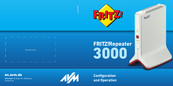 AVM FRITZ!Repeater 3000 Configuration Et Fonctionnement