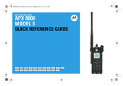 Motorola APX 8000 3 Fiche De Référence Rapide