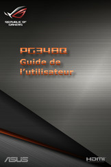 Asus REPUBLIC OF GAMERS PG348Q Guide De L'utilisateur