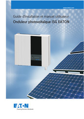Eaton ISG1I-1500/1 Guide D'installation Et Manuel Utilisateur