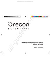 Oregon Scientific WR608 Manuel D'utilisation