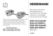 HEIDENHAIN EQN 425 EnDat01 Instructions De Montage