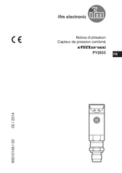 IFM Electronic efector 500 PY2033 Notice D'utilisation