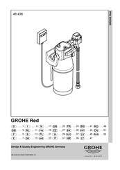 Grohe Red 40 438 Mode D'emploi