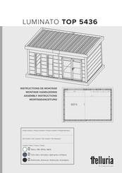 telluria LUMINATO TOP 5436 Instructions De Montage