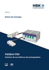 HBK FSOEM-1701 Notice De Montage